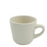 7 Ounce Tall White Ceramic Cup (07-1296) Category: China Cups