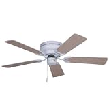 Emerson CF804SBS Snugger 42 Contemporary Brushed Steel Hugger Ceiling Fan 42 Blade Span
