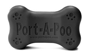 Black - Port-A-Poo Hands Free Waste Carrier