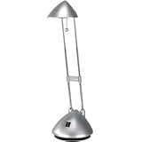 Lite Source LS-2606SILV Extender Halogen Desk Lamp, Silver