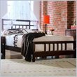 American Drew Tribecca Modern Wood Slat Bed 3 Piece Bedroom Set in Root Bee ....