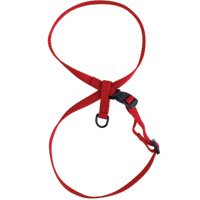 Hamilton 3/8" Adjustable Figure 8 Cat Harness, Blue, Large (10" - 17" chest)