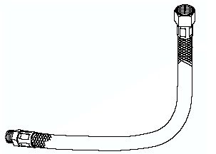 Delta Faucet RP6050 Hose for 16-Inch for Two Handle Kitchen or Lavatory