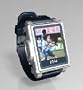2GB New 1.5'' MP4 Watch (silver frame, black belt)(MP3, Video, Photo, FM, Flash Disk, Record)