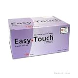 EasyTouch Insulin Syringe 28 Gauge, 5/10cc, 1/2, 100 Count