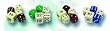 Backgammon Dice Set - Checkers/Dice/Rummy/Go Sets Gaming Equipment