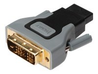 DIGITUS DVI-D auf HDMI Adapter vergoldet schwarz/grau DVI-D 18+1 Stecker auf HDMI 19-pin B Preisvergleich