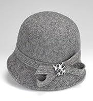 Pure Wool Pull On Bow Hat