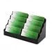 deflect-o Desktop Business Card Holder, 400 Cards Capacity, Black (70804)