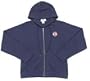 Boston Red Sox MLB "Hoody" Full Zip Hooded Sweatshirt For Women (Navy) (Large)