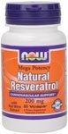 NOW NATURAL RESVERATROL 200 MG MEGA POTENCY - VCAPS