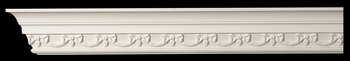 Cornice, White Urethane Foam Ornate 3