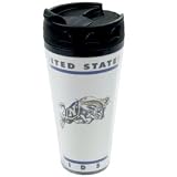 Navy Midshipmen 16 oz. Collegiate Insulated Mug with White Background