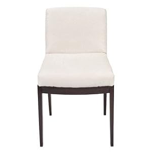 Adesso Madison Upholstered Dining Chair TH8805-15, Wenge Beige
