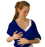 My Baby Nest Baby Carrier - Ocean Blue Large