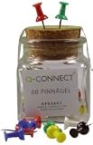 Produkt-Bild: Pinnwand-Nadeln im Glas sortiert VE=60 St&uuml;ck