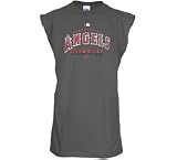 Anaheim Angels Road Property of Sleeveless T-shirt by Majestic