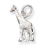 Sterling Silver Giraffe Charm