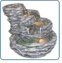 Alpine GIL108 Four Level Rock Pond Fountain