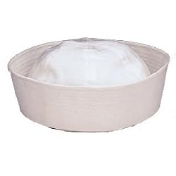 ADULT WHITE SAILOR GOB HAT