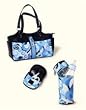 Blue Swirl Diaper Tote Bag Set by Russ Berrie