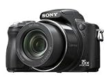 Sony Cyber-shot DSC-H50B - Digital camera - compact - 9.1 Mpix - optical zoom: 15 x - supported memory: MS Duo MS PRO Duo MS PRO-HG Duo - black