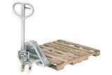 Galvanized Pallet Truck, Pallet Jack 27 X 48 4400 Lb. Capacity