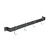 Calphalon 32-Inch Straight Wall Pot Rack with 4 Heavy-Duty Single Hooks