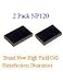 Global Digital 2 Pack Fuji / Fujifilm NP120 Brand New Equivalent 2000mAh LithiumIon Camera/Camcorder Battery, Long Lasting cell. It meets or exceeds OEM specifications!