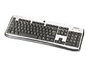 Saitek K80 Compact USB Tastatur silber