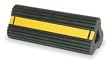 Industrial Grade 1GUK7 Wheel Chock, 10 In W x 4 In H, Black