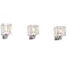 Hampton Bay 25723-HBU Olivet 3-Light Chrome Bath Light
