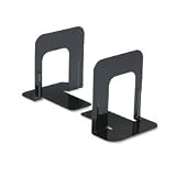Standard Economy Metal Bookends, Black Enamel - Same Day Shipping (orders by 3 pm), Next Day Delivery (in most cases)