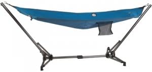 PORTABLE HAMMOCK WITH FRAME, XL steel frame, 103 in. L x 33 in. W x 34 in. H