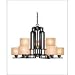 Savoy House Saxon English Bronze Nine-Light Chandelier