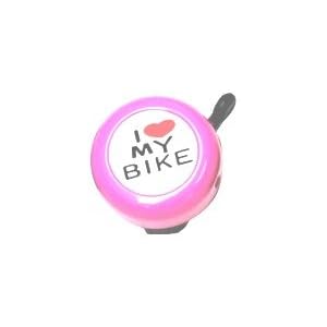 I Love My Bike Bell Pink I <3 My Bike