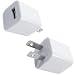 Ultracompact USB AC Adapter for Apple iPhone 3G (White)