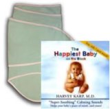 Miracle Blanket Gift Set - Green with Happiest Baby On The Block CD