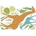 Wall Pops Zoo Wallogy Rylie Giraffe Peel and Stick Wall Art