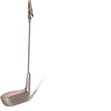 Golf Note Holder with Clip