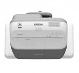 Epson EB 440W - LCD projector - 2200 ANSI lumens - WXGA (1280 x 800) - widescreen - ultra short-throw lens - LAN