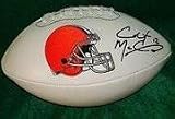 COLT MCCOY SIGNED AUTOGRAPHED FOOTBALL CLEVELAND BROWNS COA + HOLOGRAM