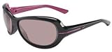 Nike Scene Stealer Sunglasses - Black Vivid Pink Frame w/ Vermillion Lens - EV0350-064