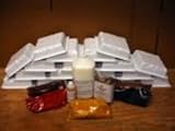 cement patio molds-18 Mold 8x8x2.5 Paver Making Kit Including All Supplies On Sale