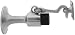 Ives WS44526 Polished Chrome Cast Brass or Aluminum Wall Door Stop with Manual Hold-O...
