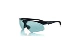 Bolle Performance Vigilante Sunglasses (Matte Black/A-SES Lens Set (TNS Gun, Vermillon, Dark Cinnamon, Clear))