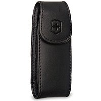 large pocketknife clip pouch leather black  more detail click!