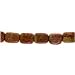 7 in. Semi Precious Cube Bead Strand, 13mm x 18mm, Jasper