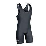 21NtTdCTgBL. SL160  Brute Nylon Wrestling Singlet   SIZE: Youth Medium, COLOR: Black