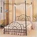 Coaster Wrought Iron Sunburst Canopy Bed w/ Bed Frame
